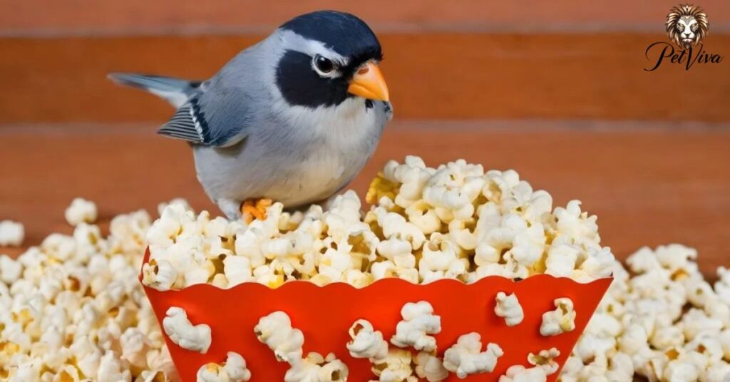 do birds eat popcorn