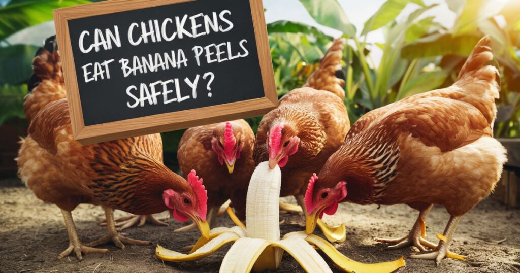 Can Chickens Eat Banana Peels Safely?