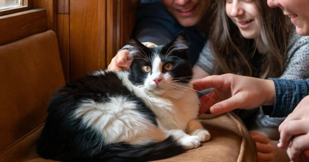 Finding a Black and White Ragdoll Cat