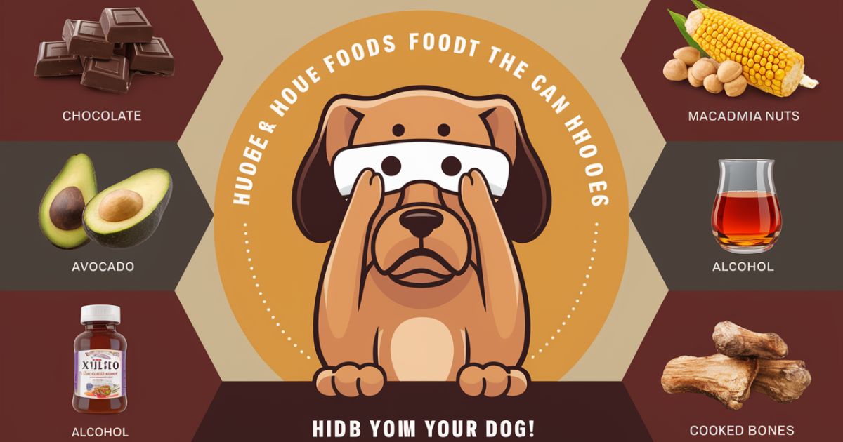 Toxic and Dangerous Foods Your Dog Should Never Eat
