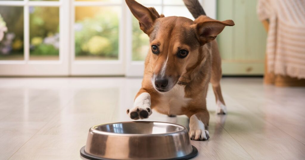 What causes a dog to stop eating?