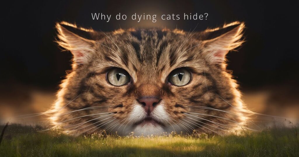 Why Do Dying Cats Hide?