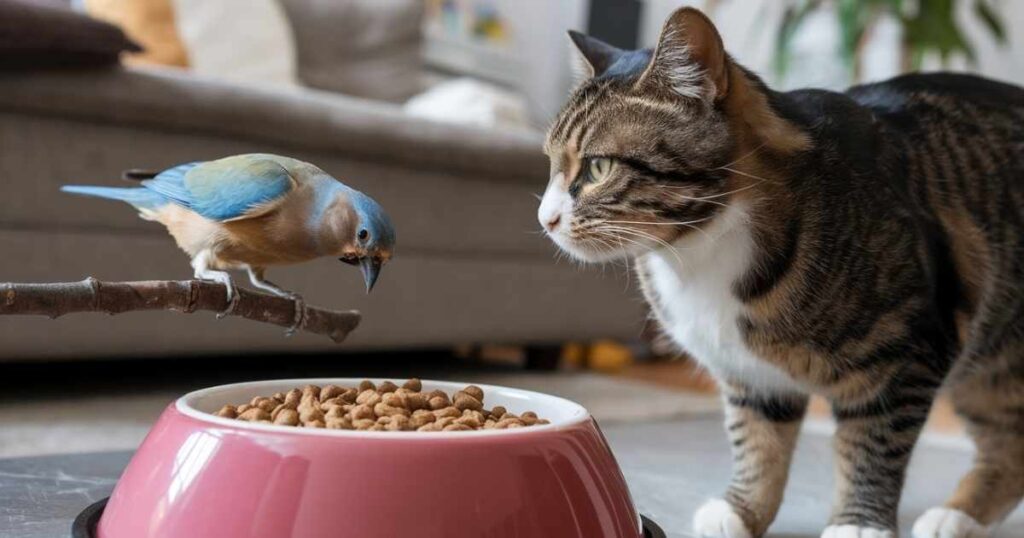 Can Birds Eat Cat Food